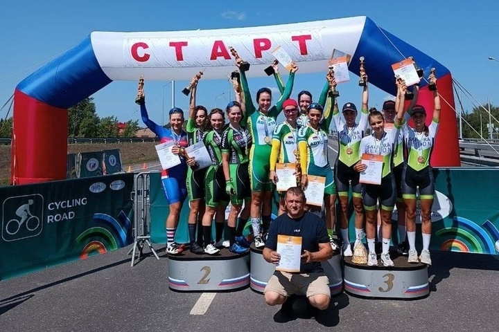 Смоленские велосипедистки успешно выступили на чемпионате России в Уфе