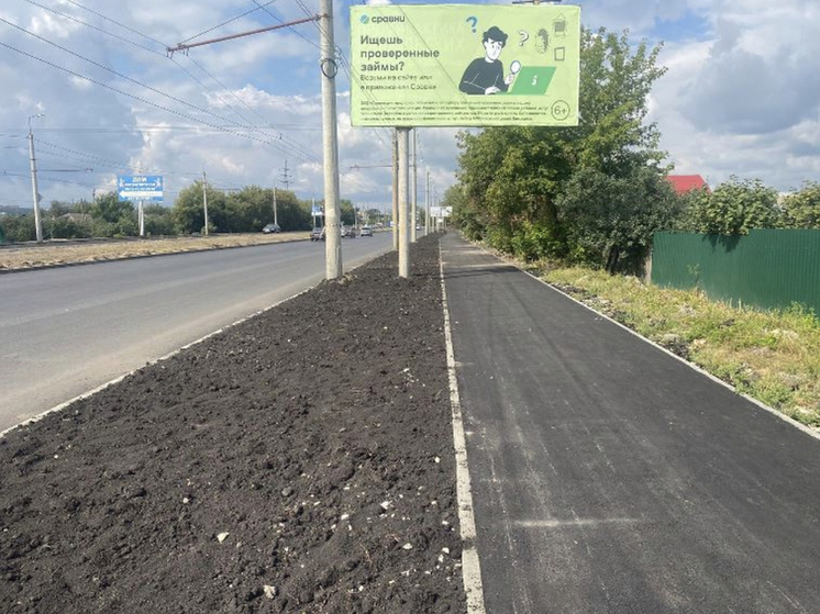 В Пензе исправили неудачный тротуар на улице Чаадаева