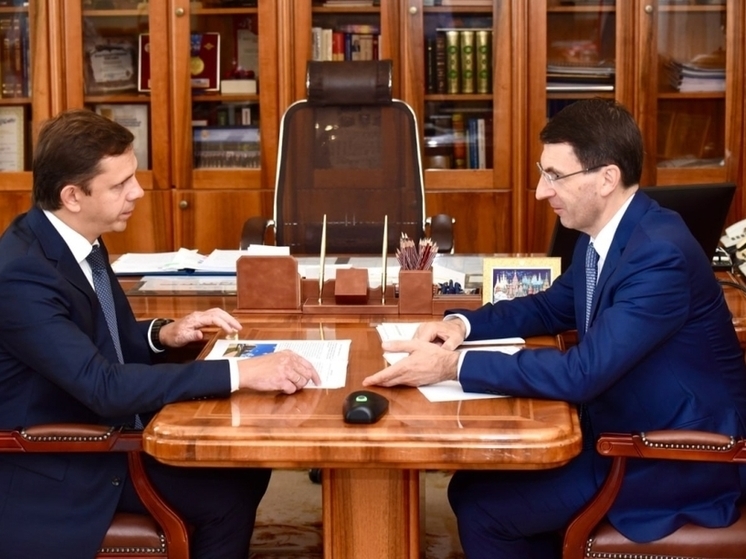 В Орле прошла рабочая встреча главы региона с полномочным представителем Президента РФ в ЦФО