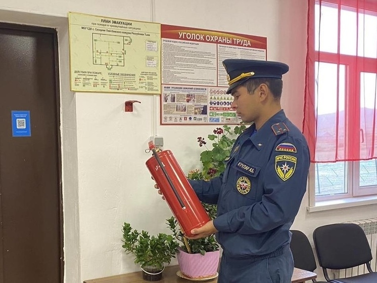 В Туве помещения избирательных участков и комиссий взяты под контроль МЧС