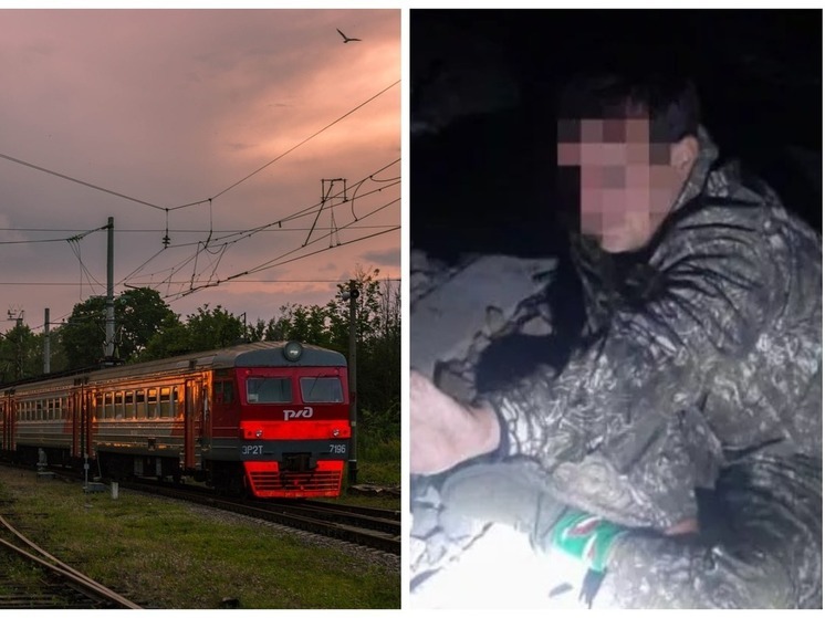 Под Новосибирском поезд сбил мужчину, который прилег поспать на путях