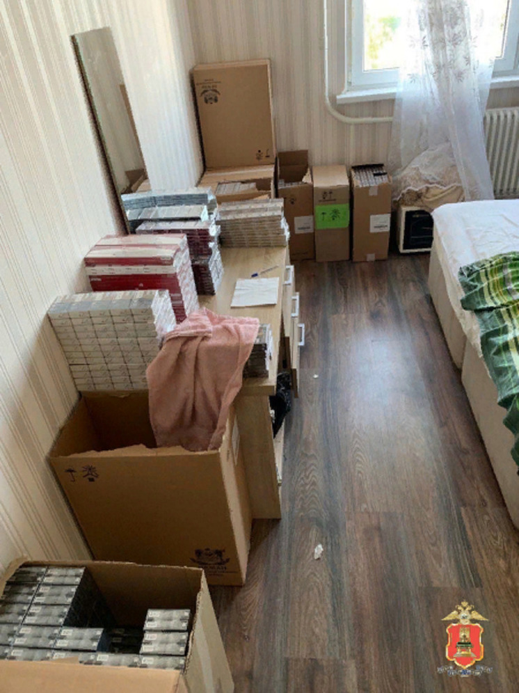 В квартире тверитянина полиция обнаружила больше 9 тысяч пачек контрафактных сигарет