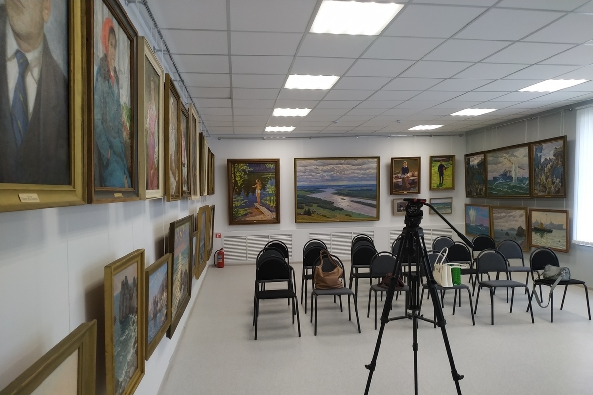В Талицах обновилась единственная сельская картинная галерея