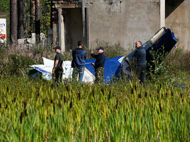 Следствие обнаружило «черные ящики» на месте падения самолета Пригожина