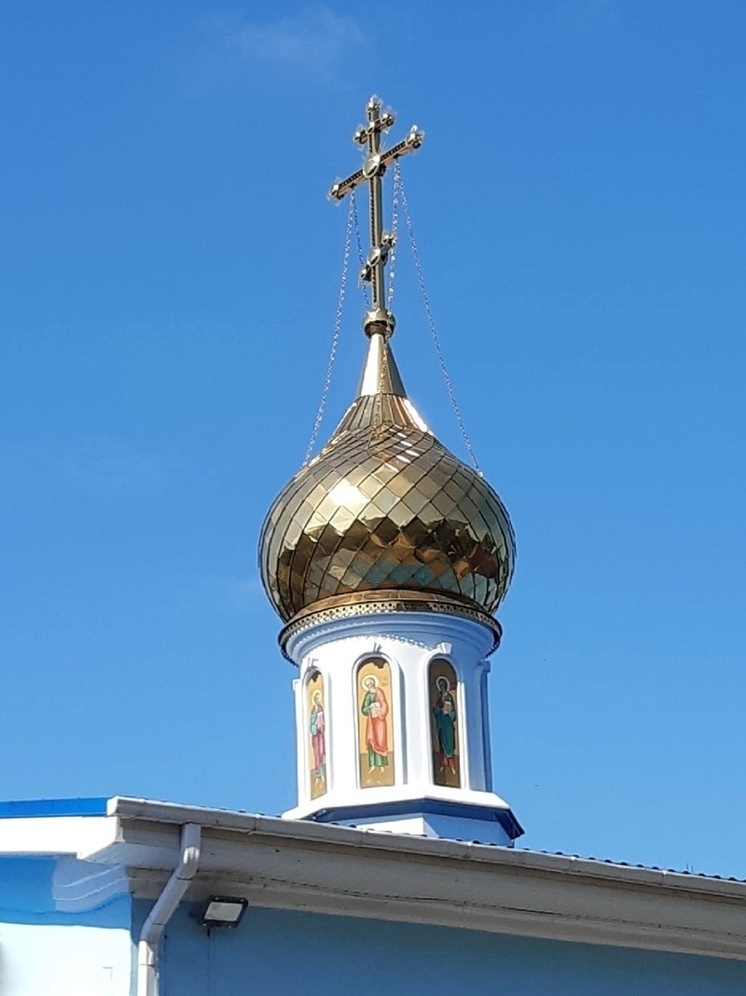 В Орловской области началась реконструкция купола храма иконы Божией Матери «Знамение»