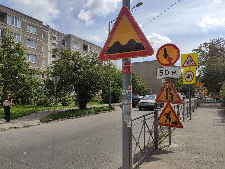 В администрации Калининграда рассказали о том, как продвигается ремонт дорог в городе