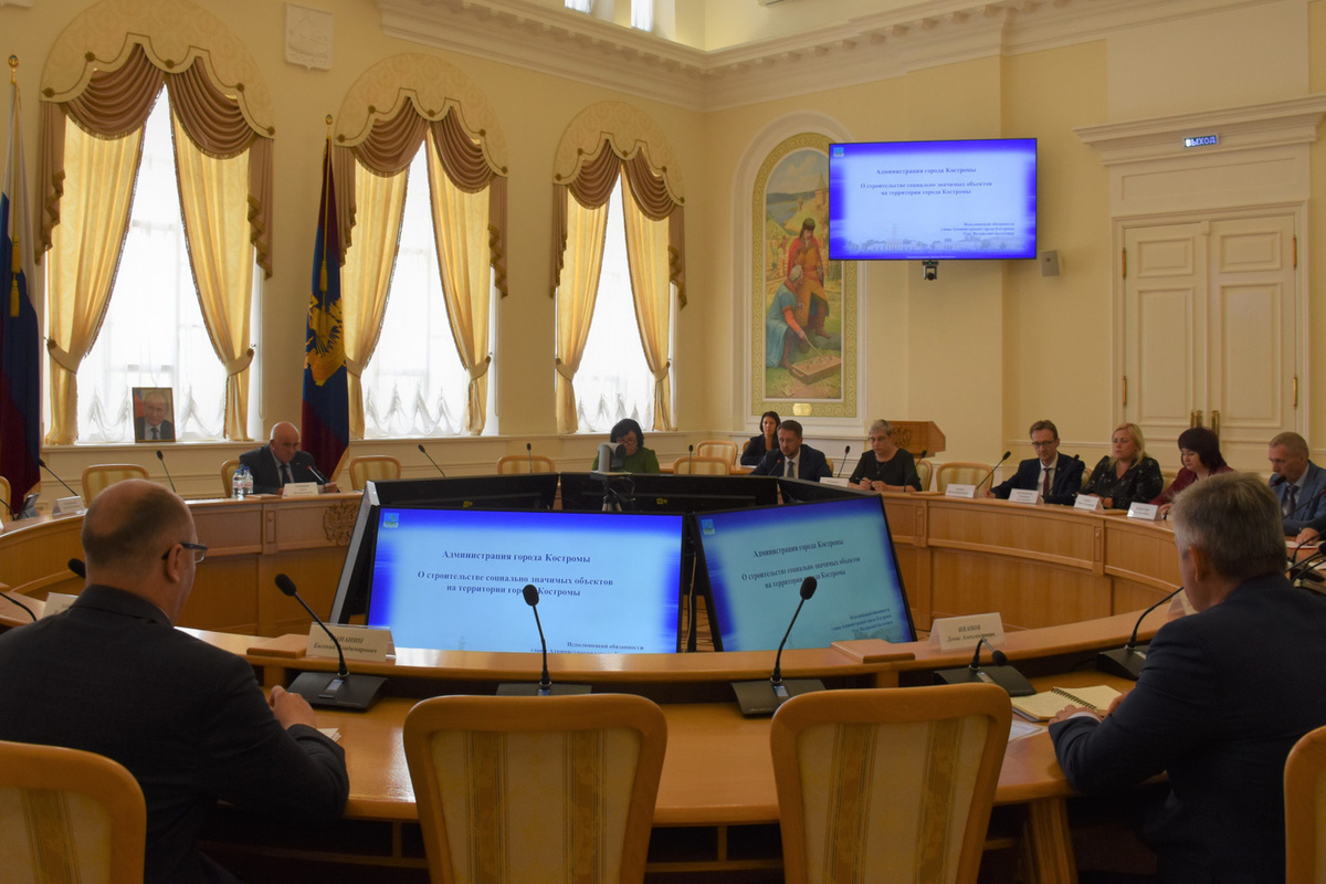 Губернатор Костромской области предупредил застройщиков соцобъектов о разрыве контрактов в случае срыва графиков