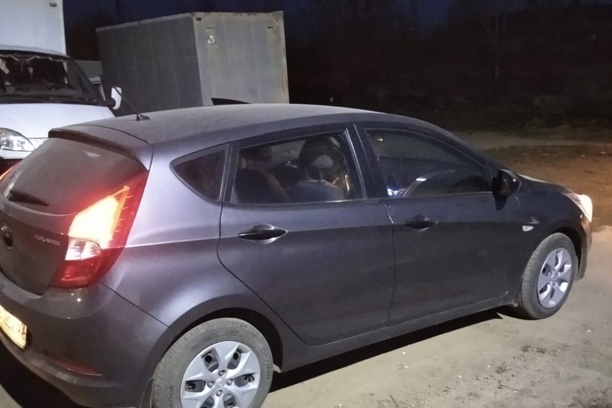Ночью в Тверской области угнали темно-серый Hyundai Solaris