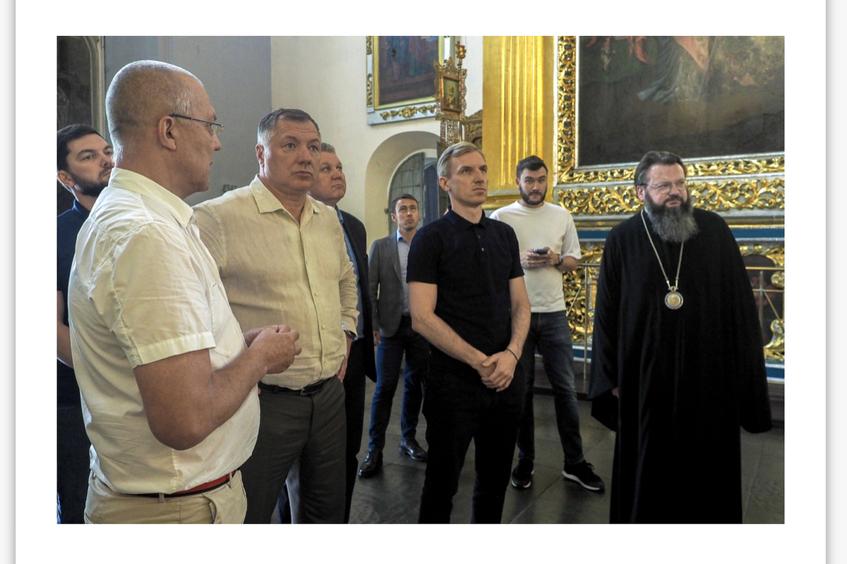 Свято-Успенский кафедральный собор посетил Марат Шакирзянович Хуснуллин