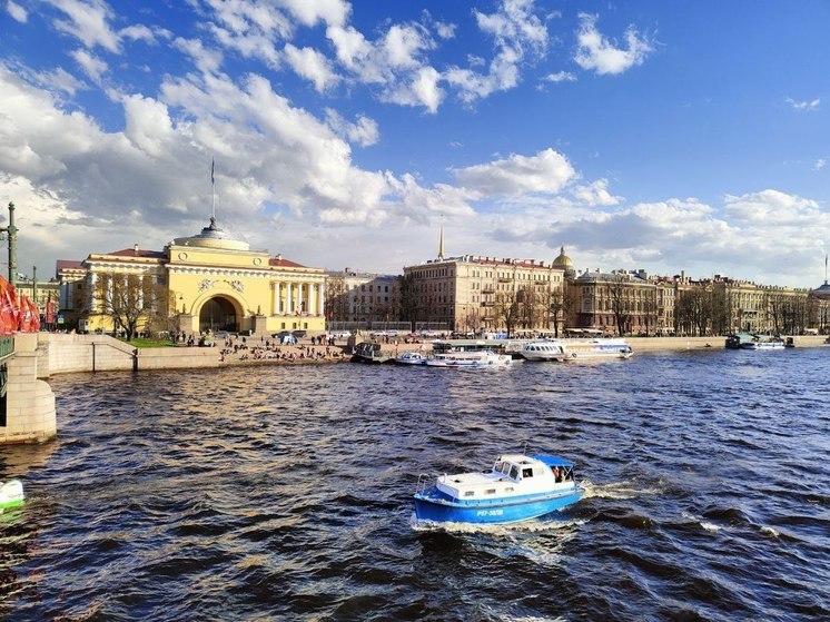В Петербурге объявлен «желтый» уровень опасности из-за порывистого ветра