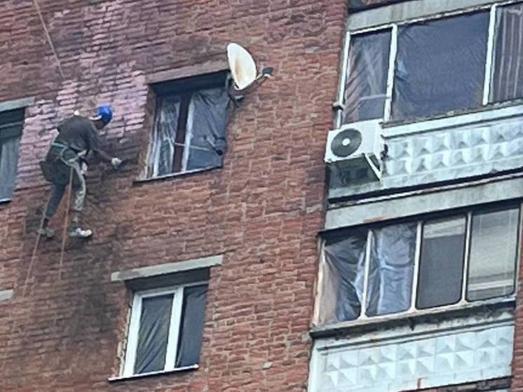 В Курске поврежденный в результате атаки БПЛА дом восстановят за неделю