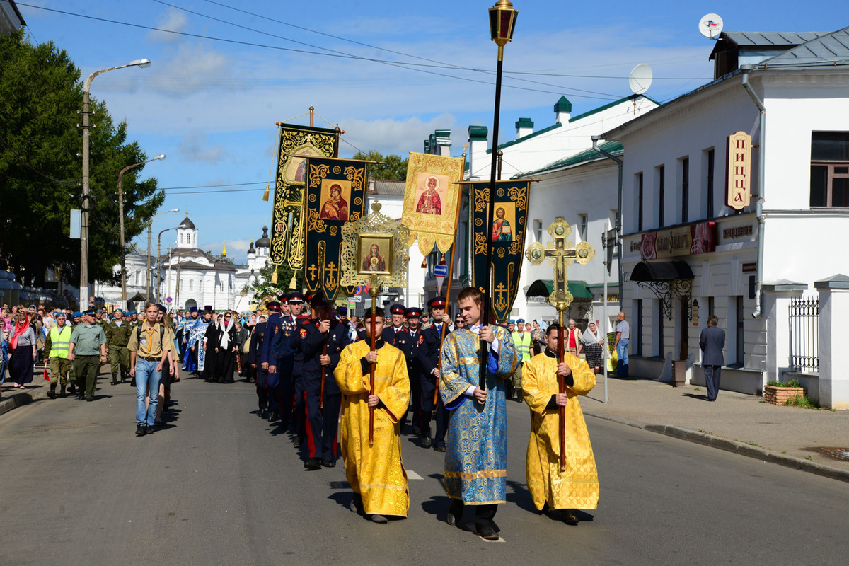 Костромичи совершат крестный ход в честь празднования иконы Божией матери