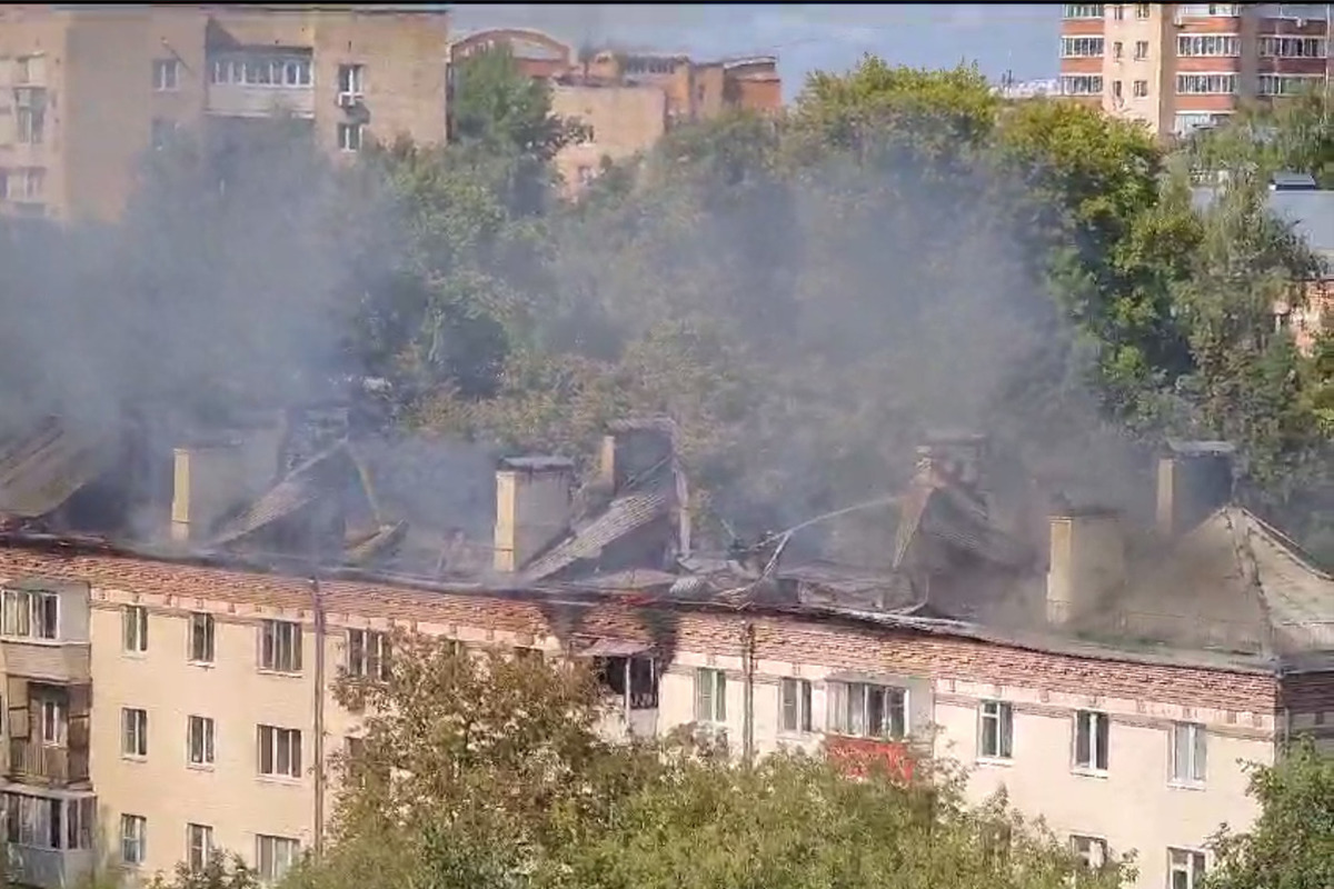 Пожар в жилом доме в Красногорске локализован - МК Московская область