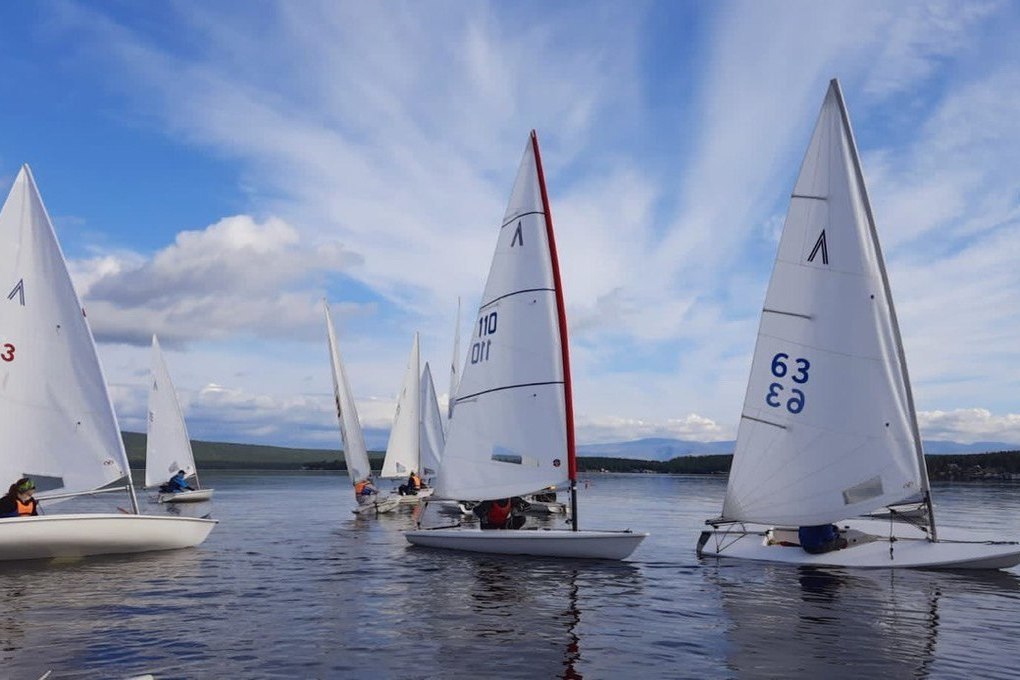 Sailing races were held in Monchegorsk