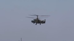 Экипажи Ка-52 уничтожили бронетехнику ВСУ: видео боевого вылета 