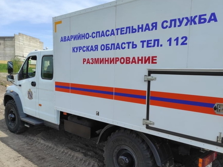 В курской деревне Колпаково обнаружили миномётную мину