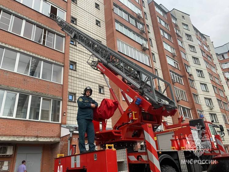 В Новосибирске пожарные вернули родителям запершихся в квартире детей