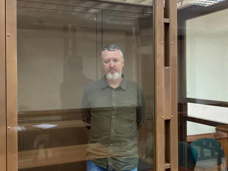 Появилось фото Стрелкова из Мосгорсуда