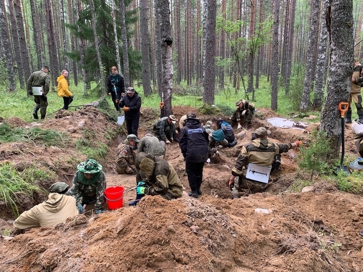 Поисковики установили личность погибшего в Карелии в Великой Отечественной бойца