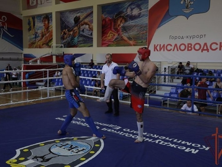 В Кисловодске  определили лучших росгвардейцев России по комплексному единоборству