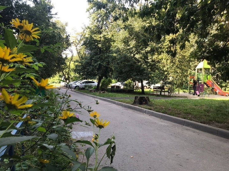 В Курске благоустройство 33 дворов планируют завершить к октябрю