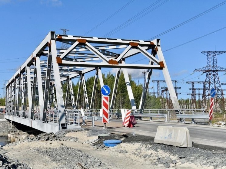 Подрядчик завершает ремонт мостов в Сегежском районе Карелии