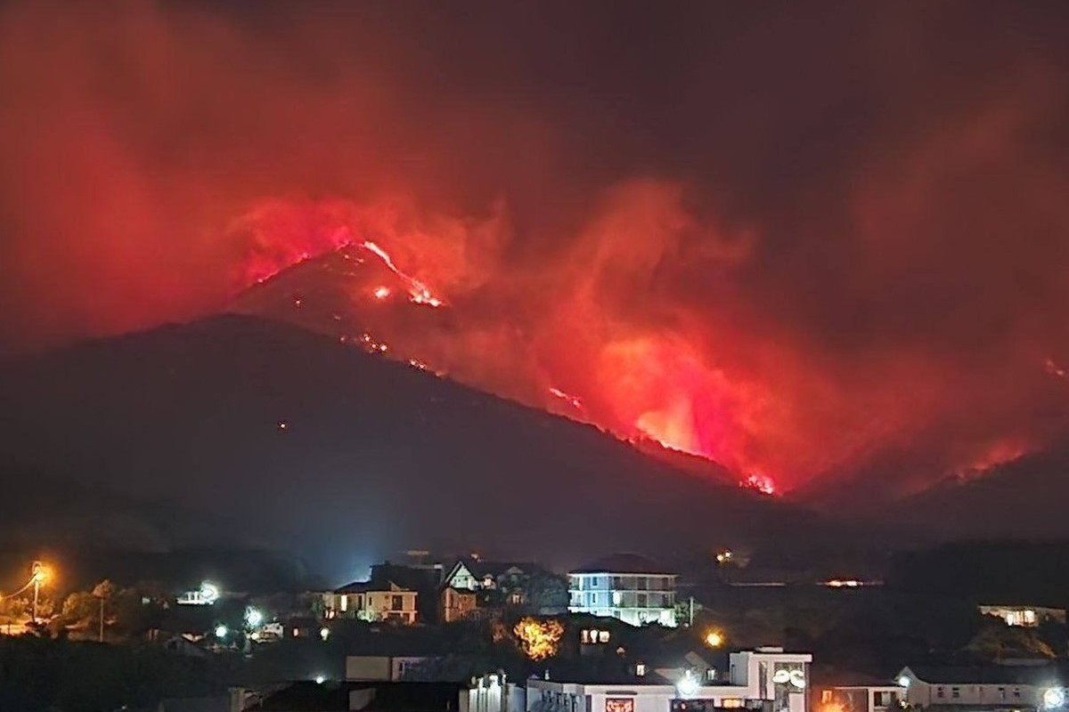 Лесной пожар в горах Геленджика локализовали