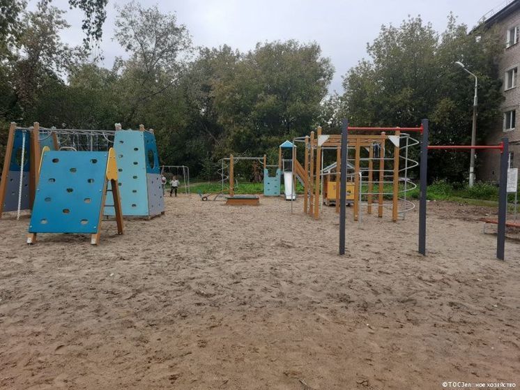 В Перми появилась новая спортивно-игровая площадка