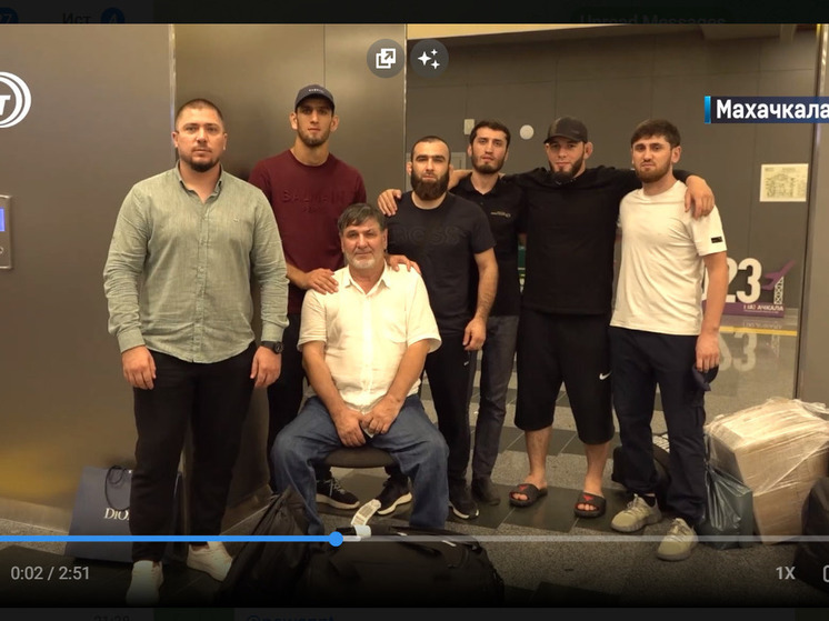 В Дагестане встретили победителей спортивного турнира
