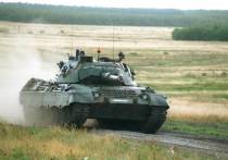 В ФРГ к обучению украинских боевиков управлению танками Leopard 1A5 привлекли военных с пенсии