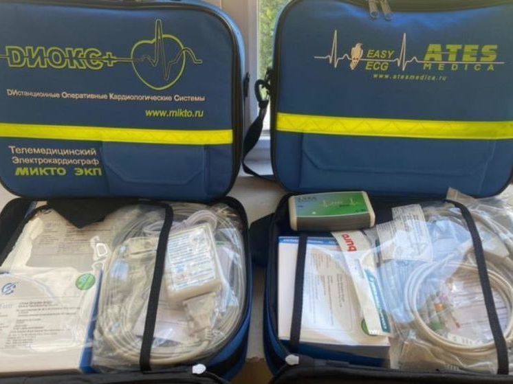 Фельдшерские пункты Стерлитамака получили 16 ЭКГ-модулей