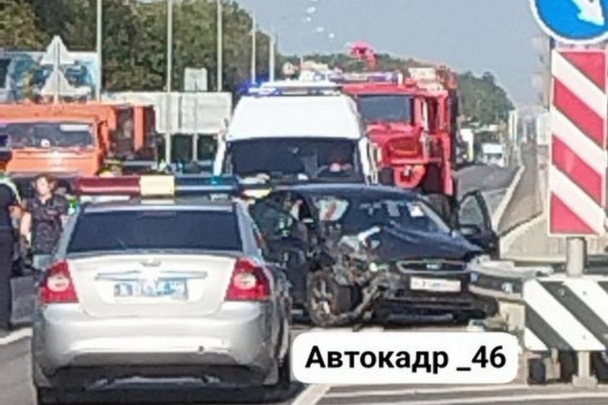 Появились подробности массовой аварии под Курском