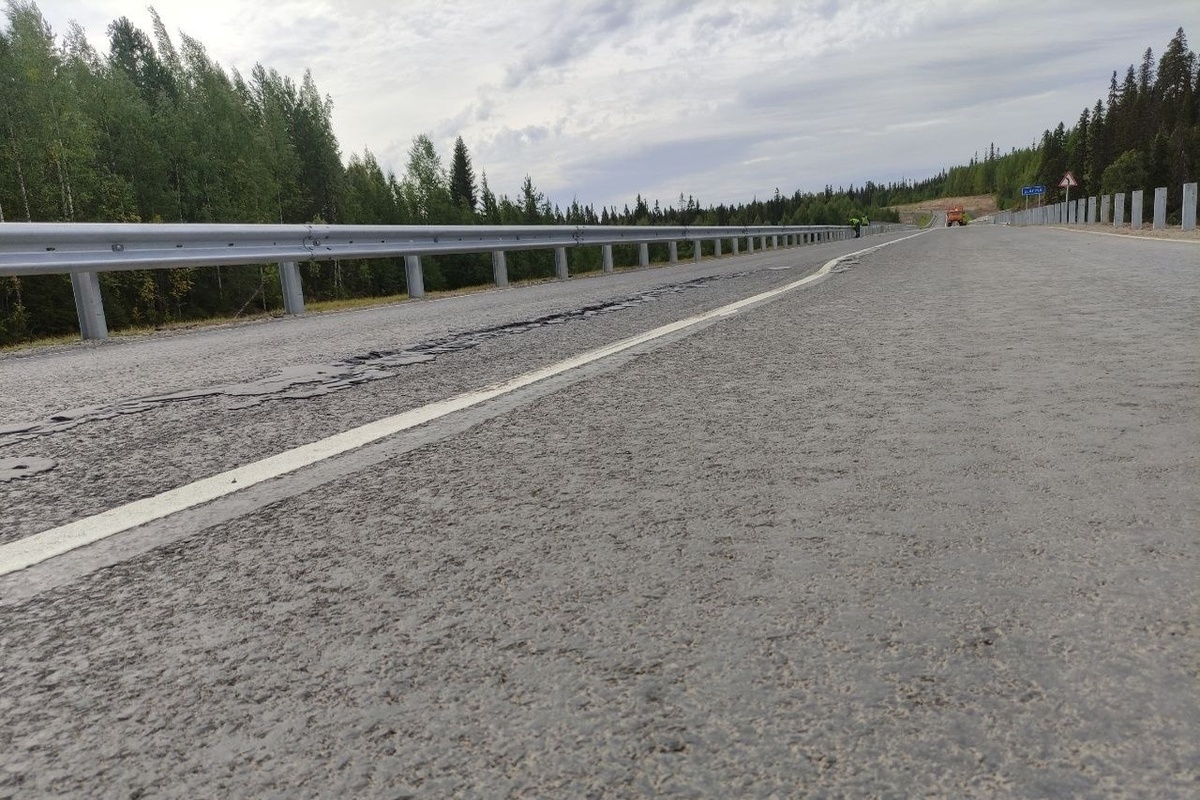Причиной провала на трассе Архангельск – Онега стало переувлажнение почвы