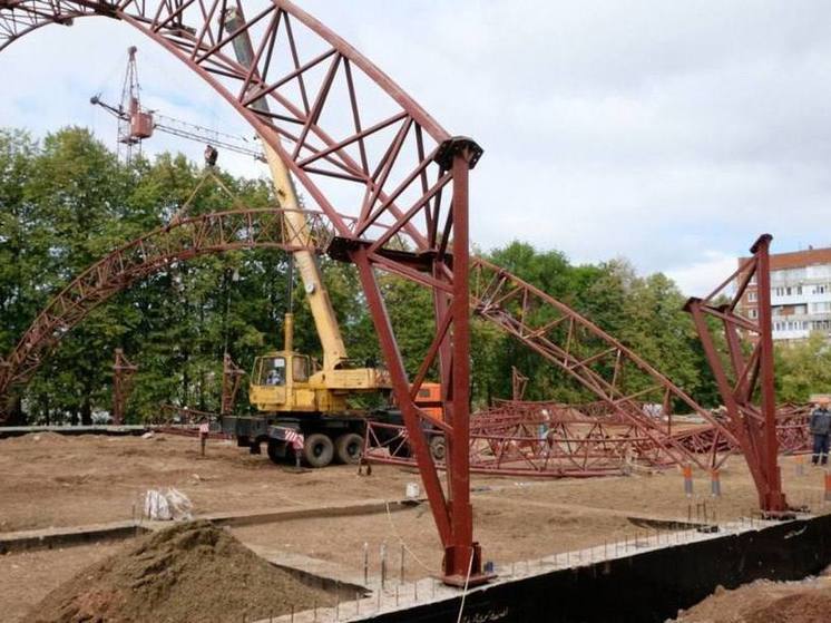 В Уфе возводят детсад и два крытых футбольных манежа