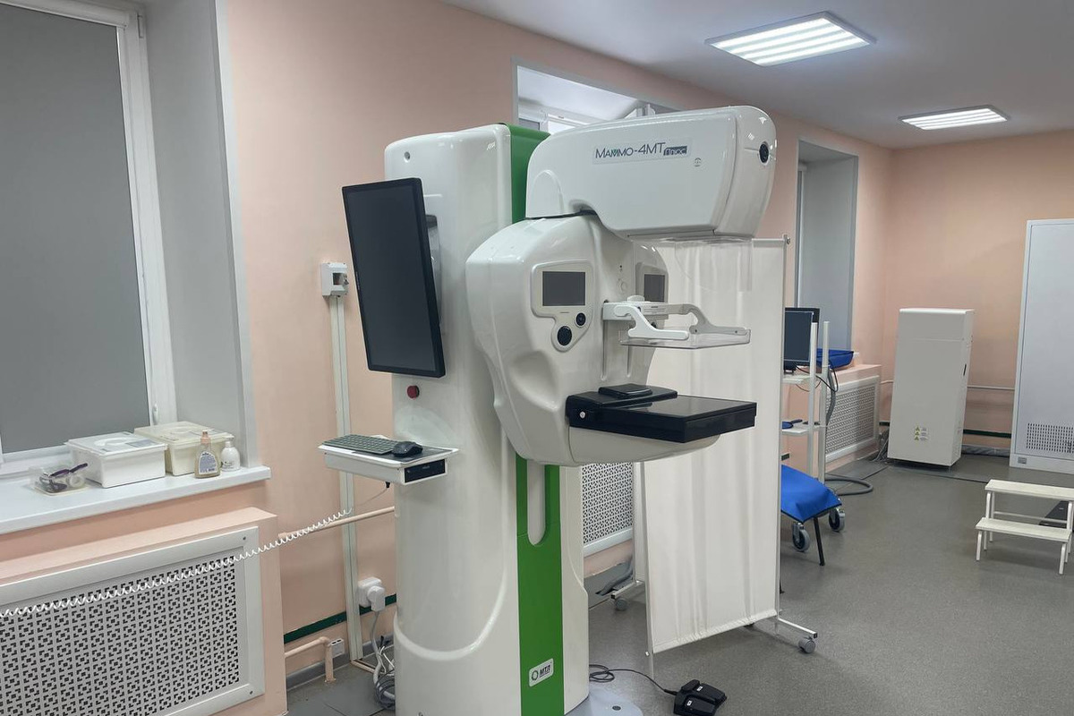 На новом маммографе в поликлинике Мурмашей уже провели 110 исследований