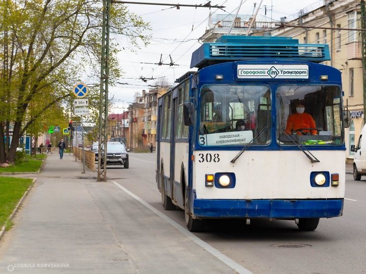 Два троллейбуса немного изменят свой маршрут в Петрозаводске