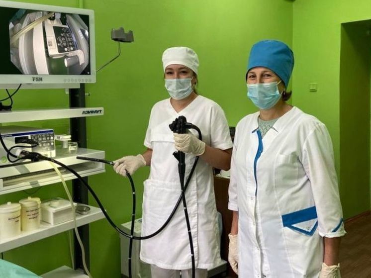 Кармаскалинская ЦРБ получила два видеоколоноскопа