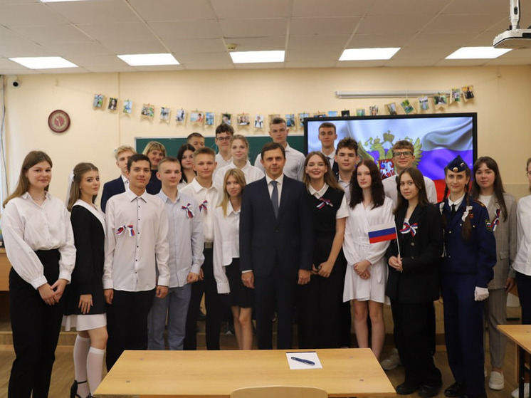 Клычков поговорил с орловским школьниками о важном
