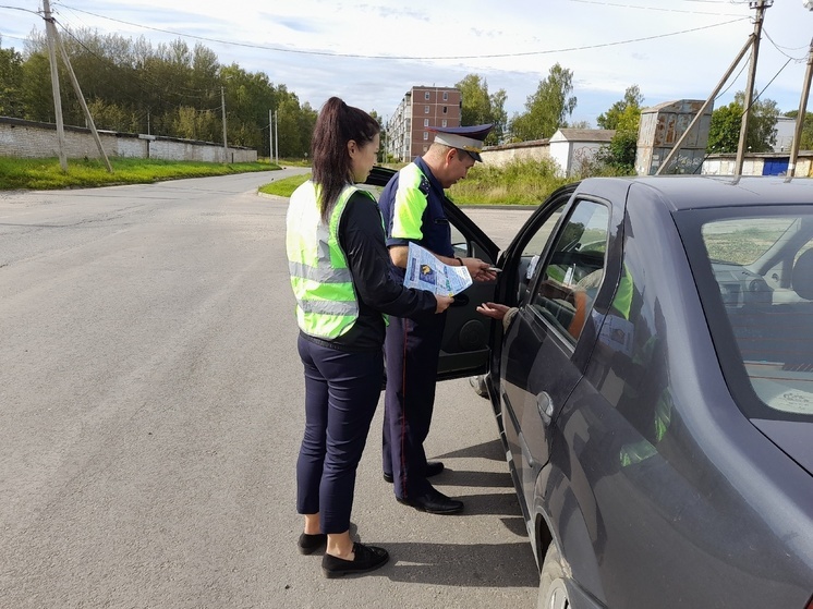 Безопасность детей-пассажиров на контроле волгореченских автоинспекторов