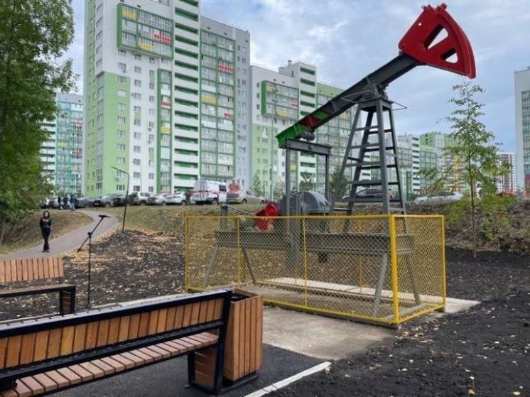 В одном из районов Уфы появился новый арт-объект