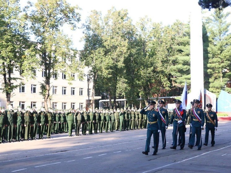 Серпуховские курсанты филиала военной академии РВСН встретили День знаний