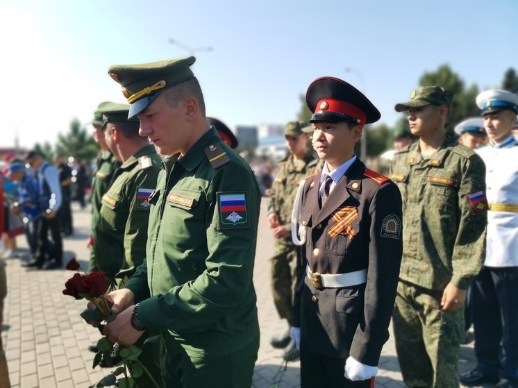 В Кызыле прошёл митинг в честь  80-летия проводов добровольцев на фронт
