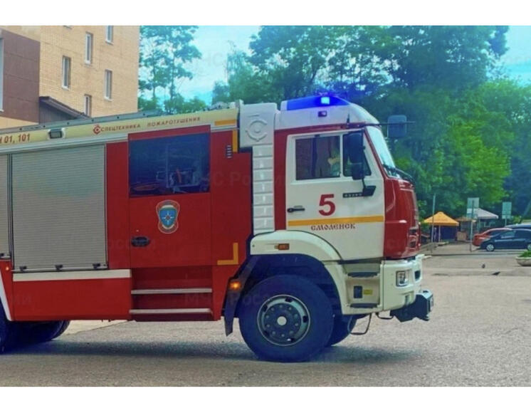 В Смоленске огонь повредил салон автомобиля