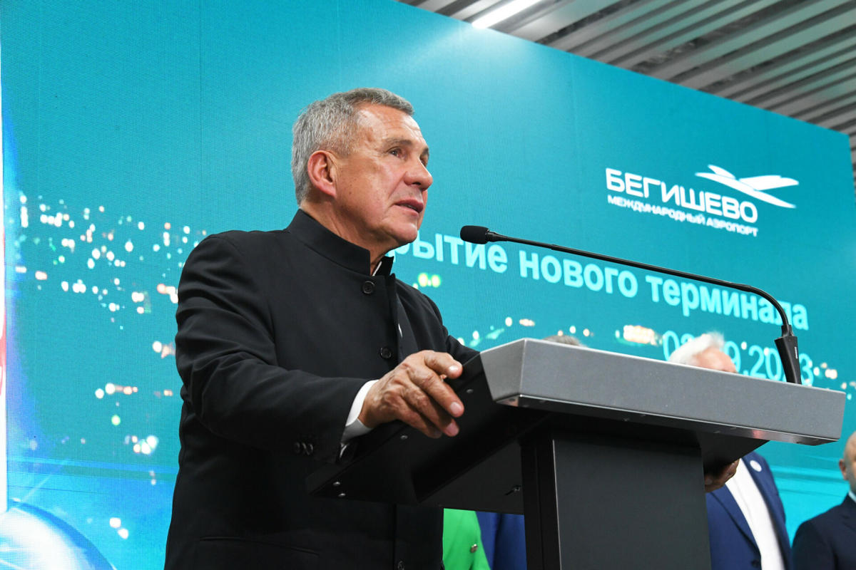 Минниханов рассказал о реконструкции аэропорта в Татарстане