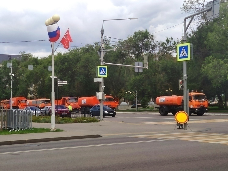 В центре Белгорода постепенно снимаются ограничение на движение и парковку авто
