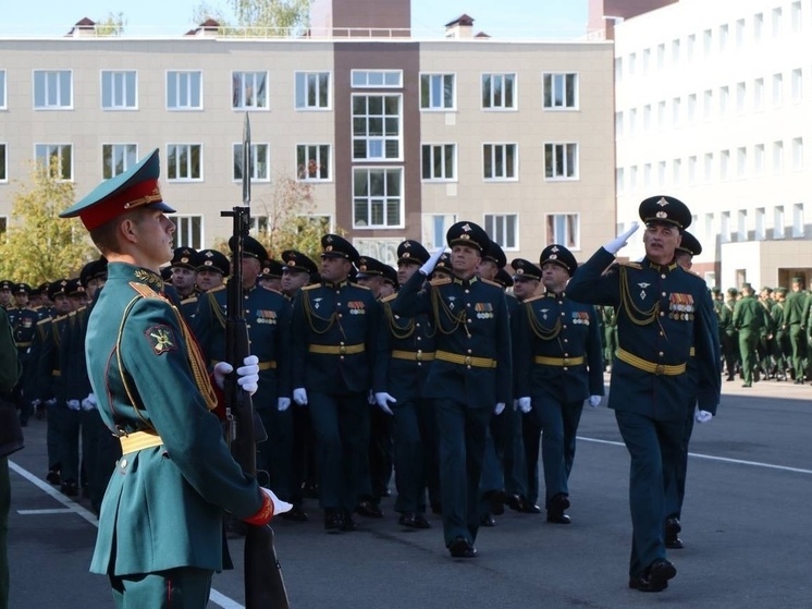 В военной академии начался новый учебный год