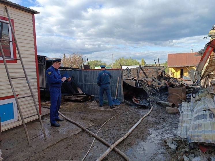 Следком Башкирии о причинах пожара: «Двое детей нашли горелку и подожгли сено»