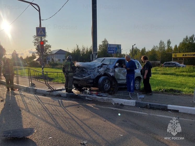 В ДТП на трассе М-1 в Сафоновском районе пострадал человек