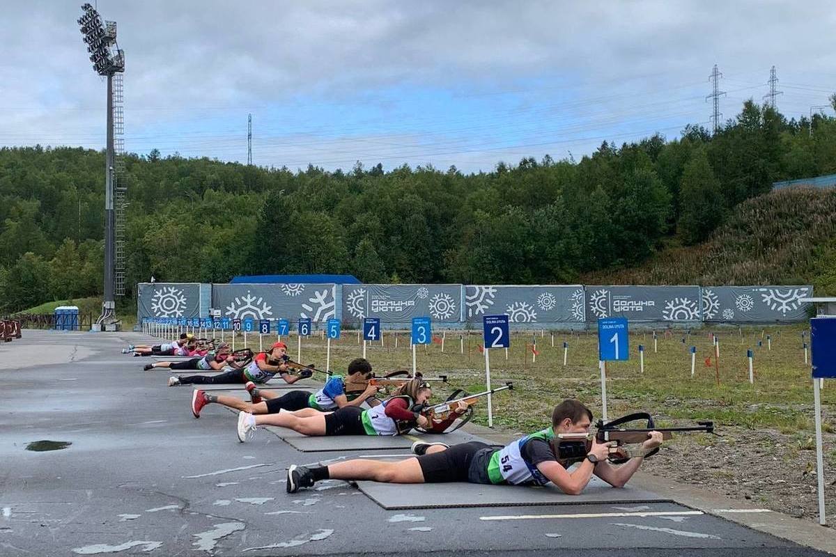 Мурманск биатлонное стрельбище