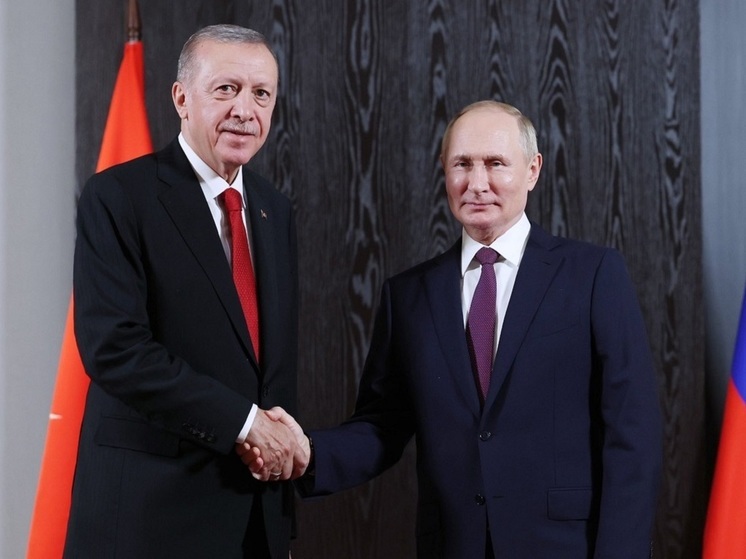 Путин и Эрдоган продолжили переговоры за рабочим обедом